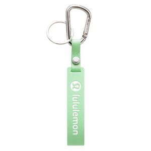 Lululemon Silicone Keychain Citra Lime / White Live in the moment